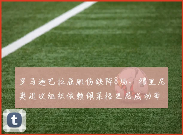 罗马迪巴拉屈肌伤缺阵8场，穆里尼奥进攻组织依赖佩莱格里尼成功率提升15%